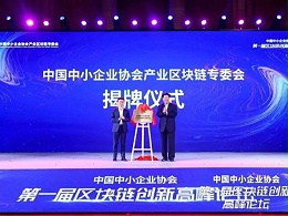 中国中小企业区块链专委会授予新天杰·西南天府数字首批理事单位